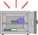 金庫の盗難防止